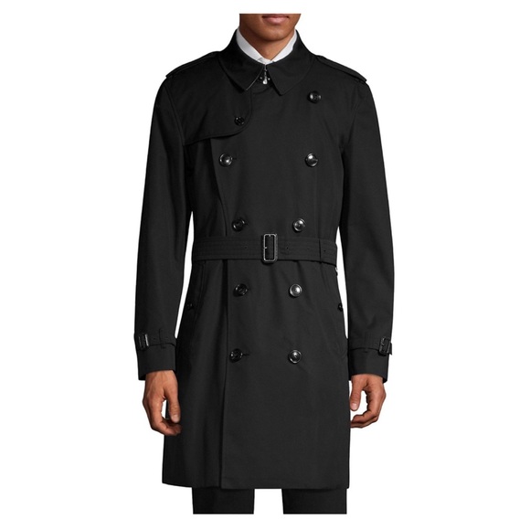 NEW Mens Burberry Kensington Trench Coat - Picture 1 of 6